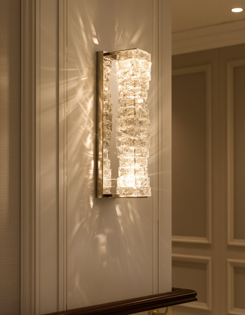 Crystal Laminated Wall Light - Nuvé