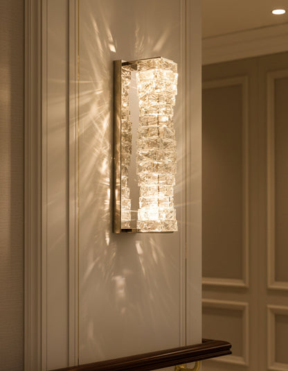 Crystal Laminated Wall Light - Nuvé