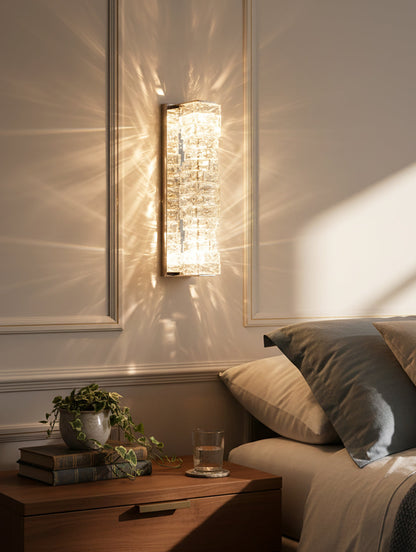 Crystal Laminated Wall Light - Nuvé