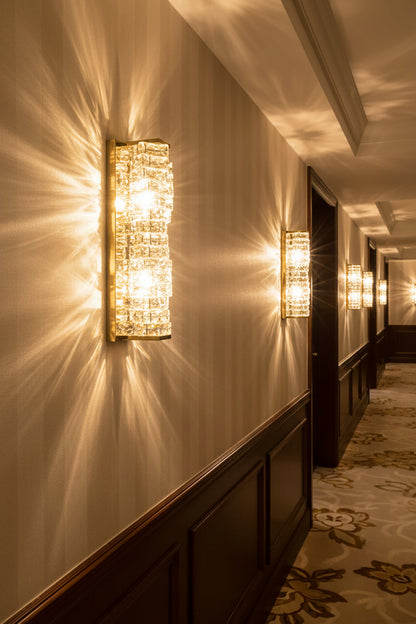 Crystal Laminated Wall Light - Nuvé