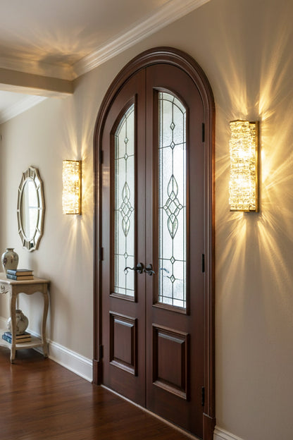 Crystal Laminated Wall Light - Nuvé
