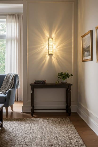 Crystal Laminated Wall Light - Nuvé