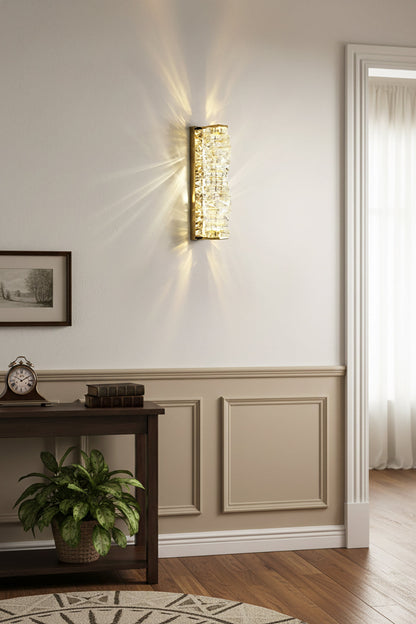 Crystal Laminated Wall Light - Nuvé