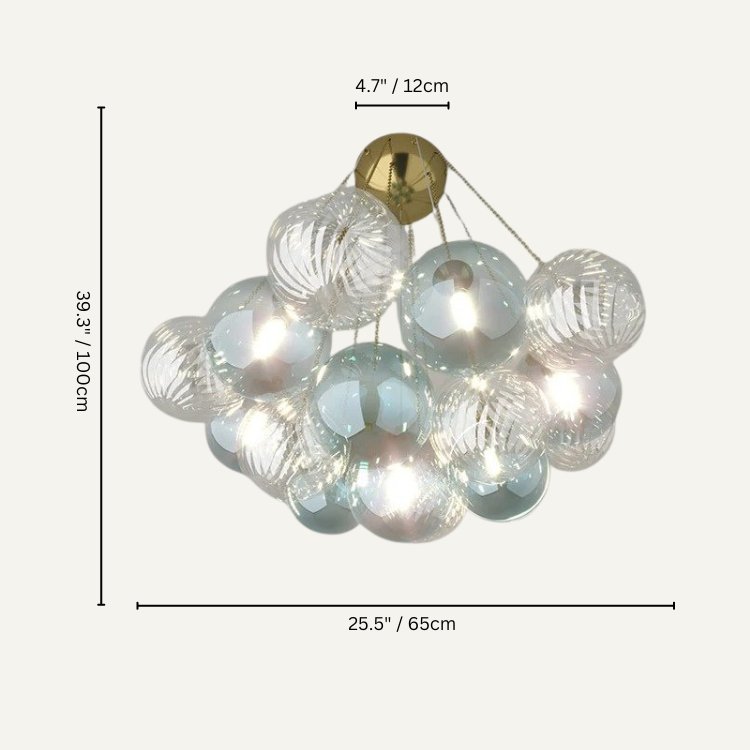 Cuneiform Indoor Chandelier - Nuvé