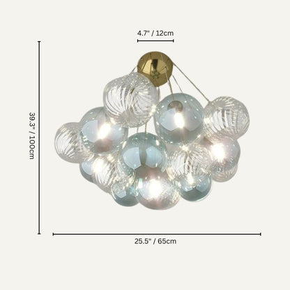 Cuneiform Indoor Chandelier - Nuvé