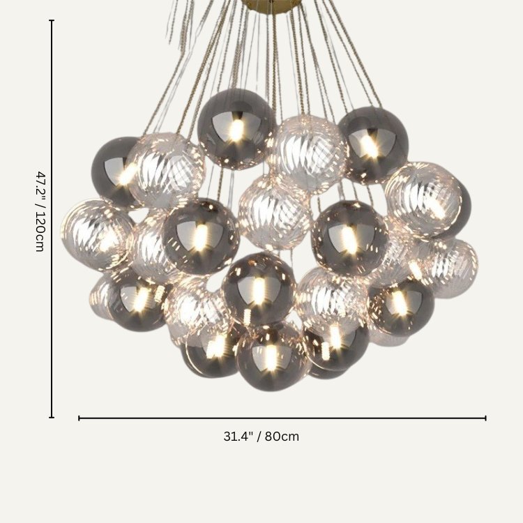Cuneiform Indoor Chandelier - Nuvé