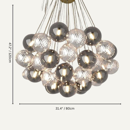Cuneiform Indoor Chandelier - Nuvé