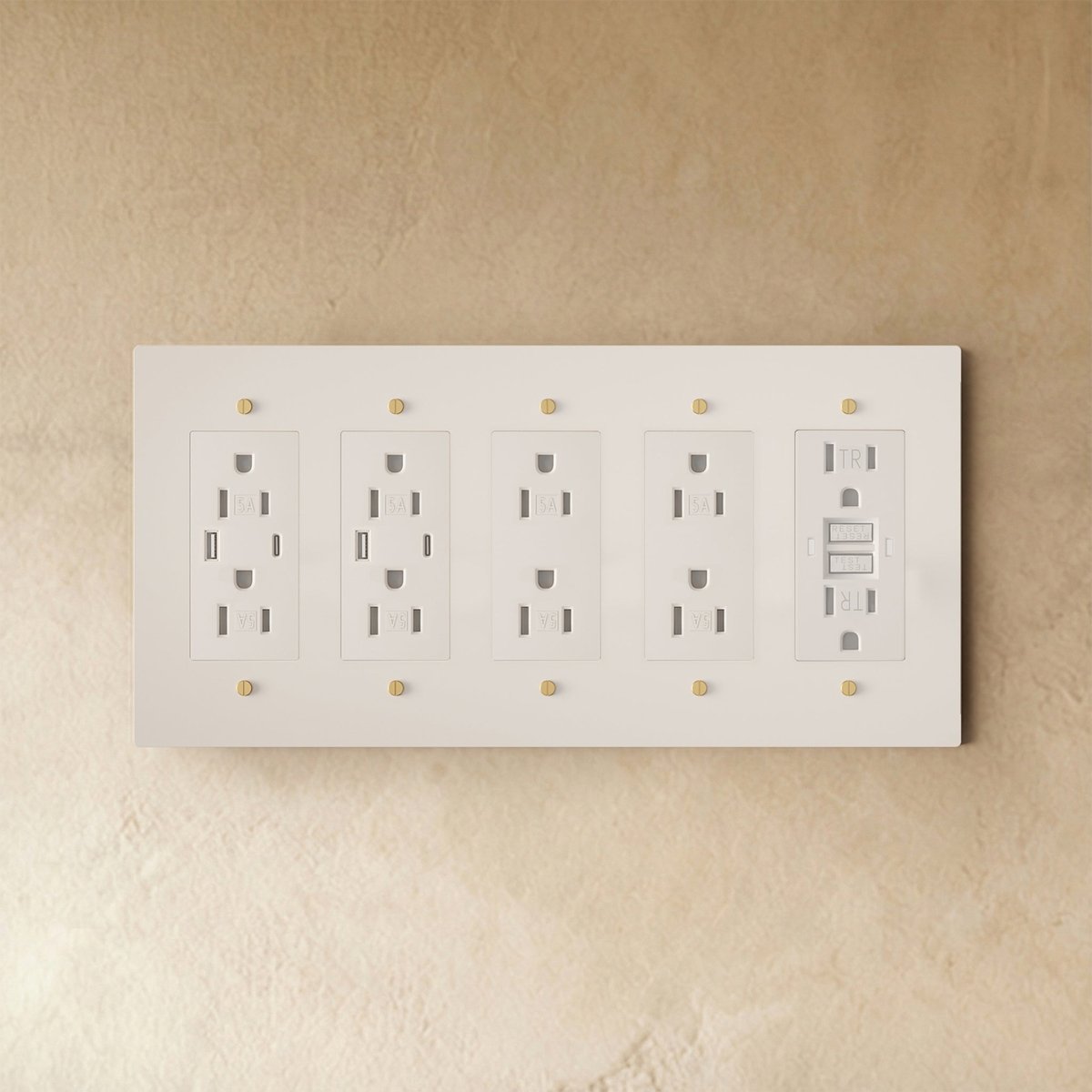 Custom brass light switch with vintage-style toggle, designed for building your own electrical setup, featuring polished brass finish.