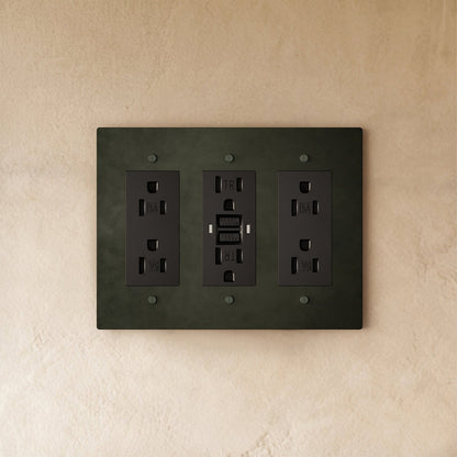 Custom brass light switch by Residence Supply with vintage-style toggle and brass finish, designed for DIY installation.