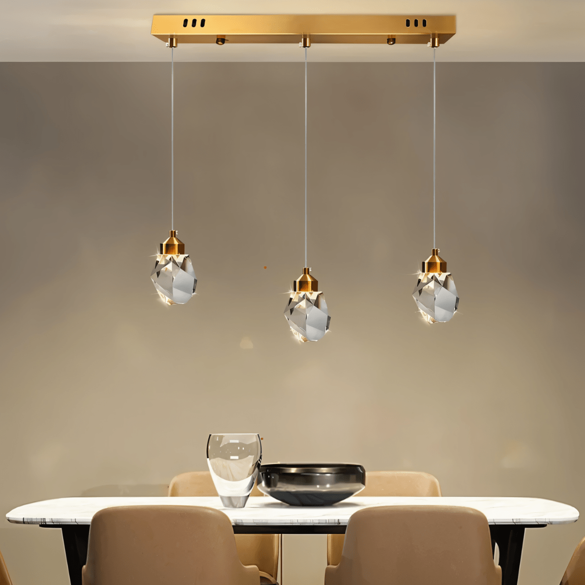 Custom Cristal Chandelier - Nuvé