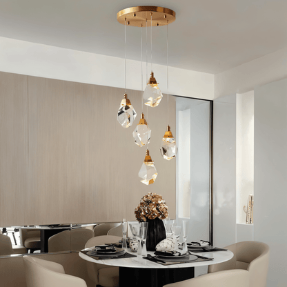 Custom Cristal Chandelier - Nuvé