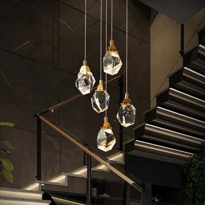 Custom Cristal Chandelier - Nuvé
