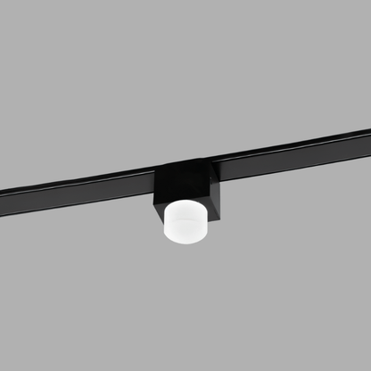 Custom Dawn Track Light System by Residence Supply showing adjustable track lights and mounting hardware for customizable lighting.