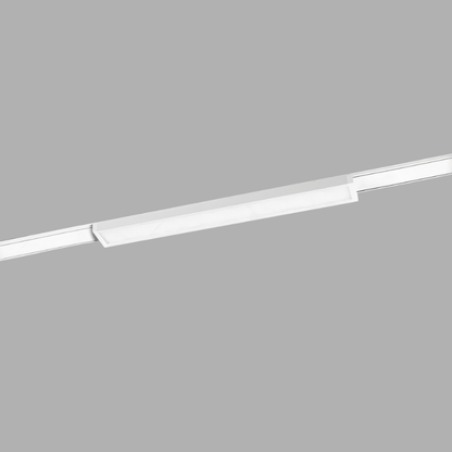 Custom Dawn Track Light System by Residence Supply showing adjustable track lights and connectors for building your own lighting setup.