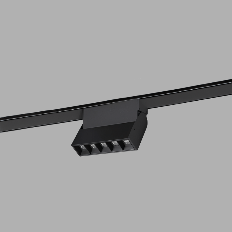 Custom Dawn Track Light System by Residence Supply with adjustable track and modern light fixtures for customizable lighting.
