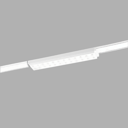Custom Dawn Track Light System by Residence Supply, showing customizable track lighting components for a modern home lighting setup.