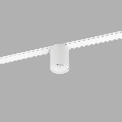 Custom Dawn Track Light System by Residence Supply, showing adjustable track lighting with multiple light heads on a modern ceiling.