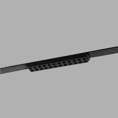 Custom Dawn Track Light System by Residence Supply with adjustable track and spotlights for customizable lighting.