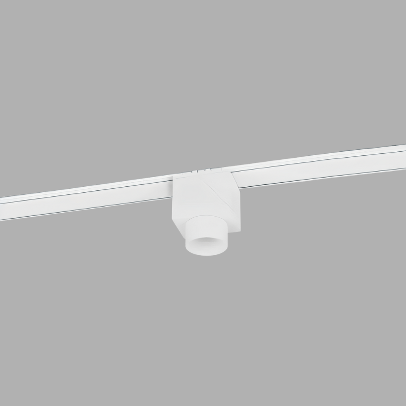 Custom Dawn Track Light System by Residence Supply with adjustable spotlights and modern design for customizable lighting solutions.