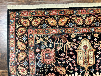 Karastan Rug 5.9 x 8.6, Chahar Mahal #604, Wool Vintage Discontinued Karastan Carpet - Nuvé