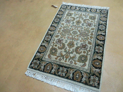 2' X 3' Handmade Indian Wool Rug Carpet Nice - Nuvé