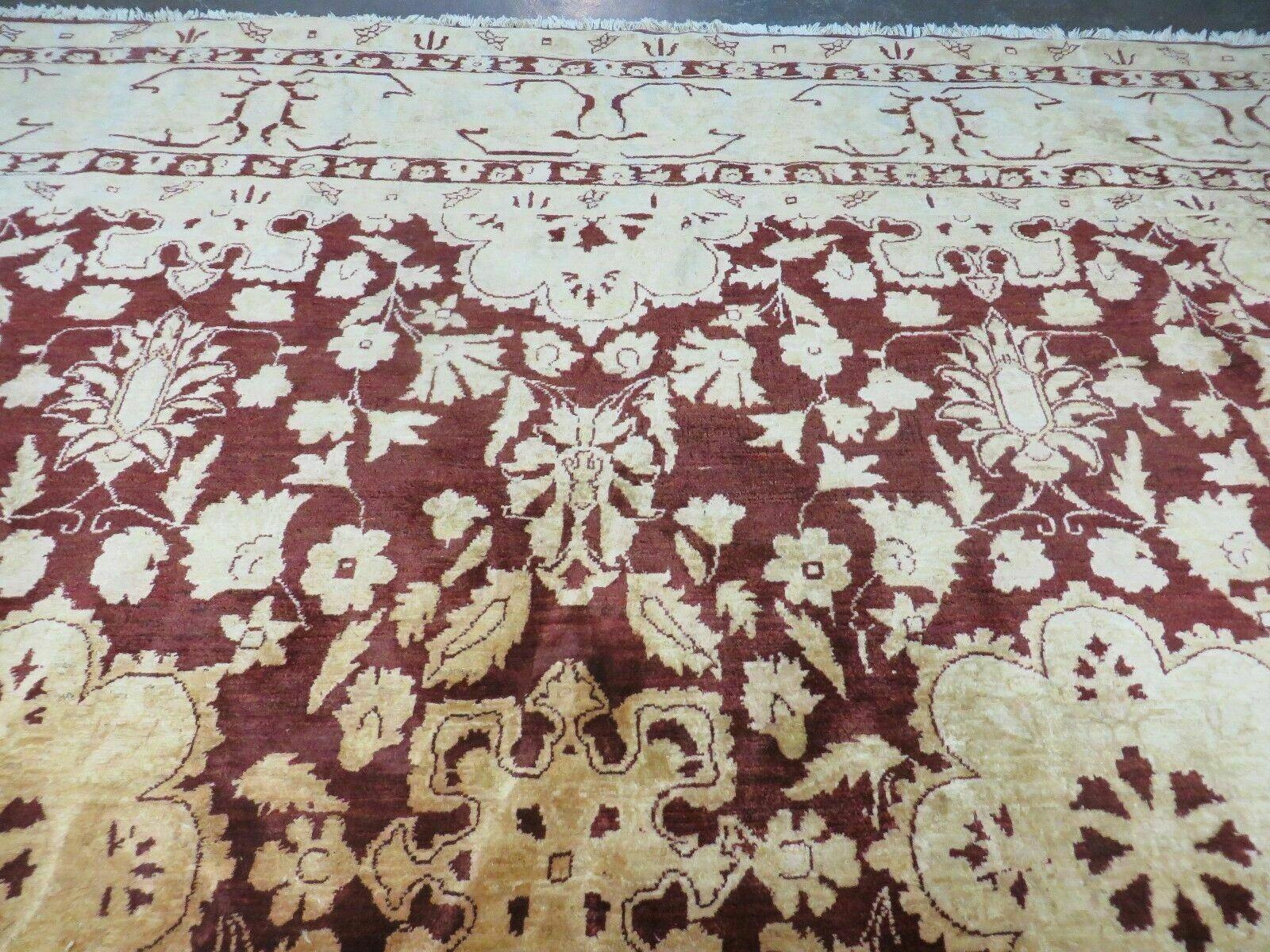 10' X 15' Hand Made Pakistan Wool on Cotton Rug Peshawar # 200A - Nuvé