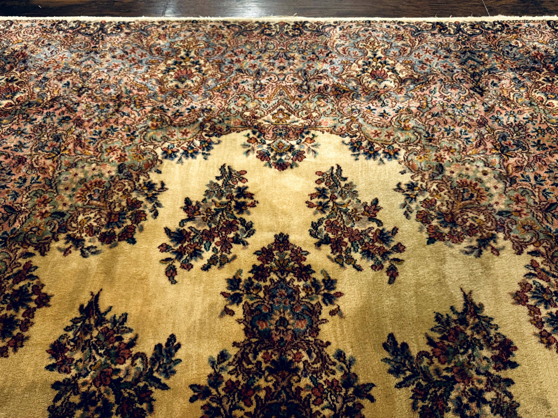 Karastan Kirman Rug #781, Antique Karastan Oriental Carpet 8.8 x 12, Wool Area Rug, Original Collection 700 Series, Rare Discontinued - Nuvé