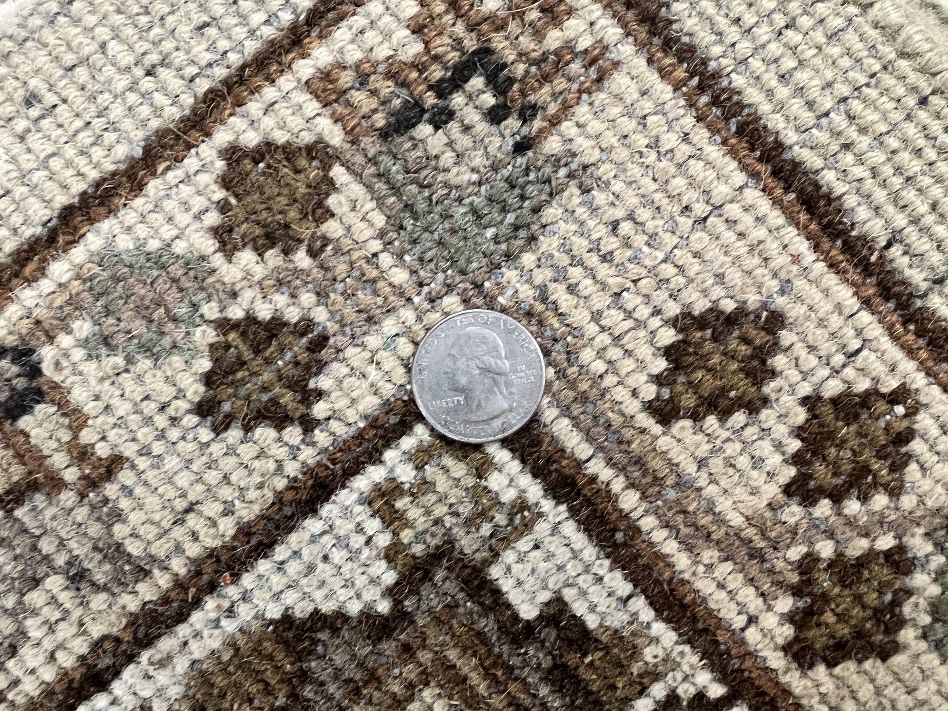 Indo Mahal Rug 6x9, Indian Carpet 6 x 9 ft, Light Green and Ivory, Floral Allover, Wool Oriental Carpet, Traditional Rug, Handmade - Nuvé