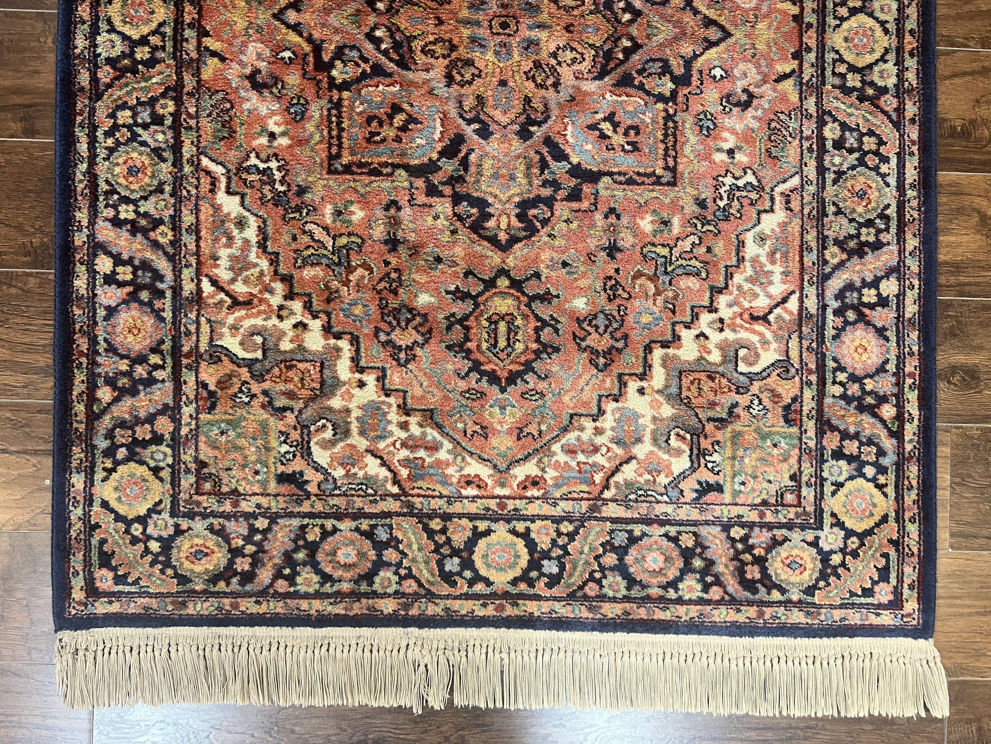 Karastan Rug 4x6, Karastan Heriz #726, Wool Pile Karastan Area Rug, Rare Hard to Find, Original 700 Series Vintage Discontinued Rug - Nuvé