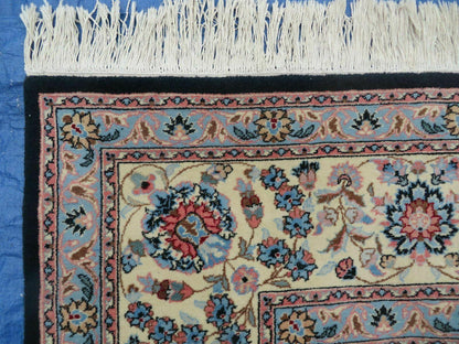 10' X 14' Vintage Handmade India Wool Hand Knotted Carpet Rug Organic Dyes Nice - Nuvé