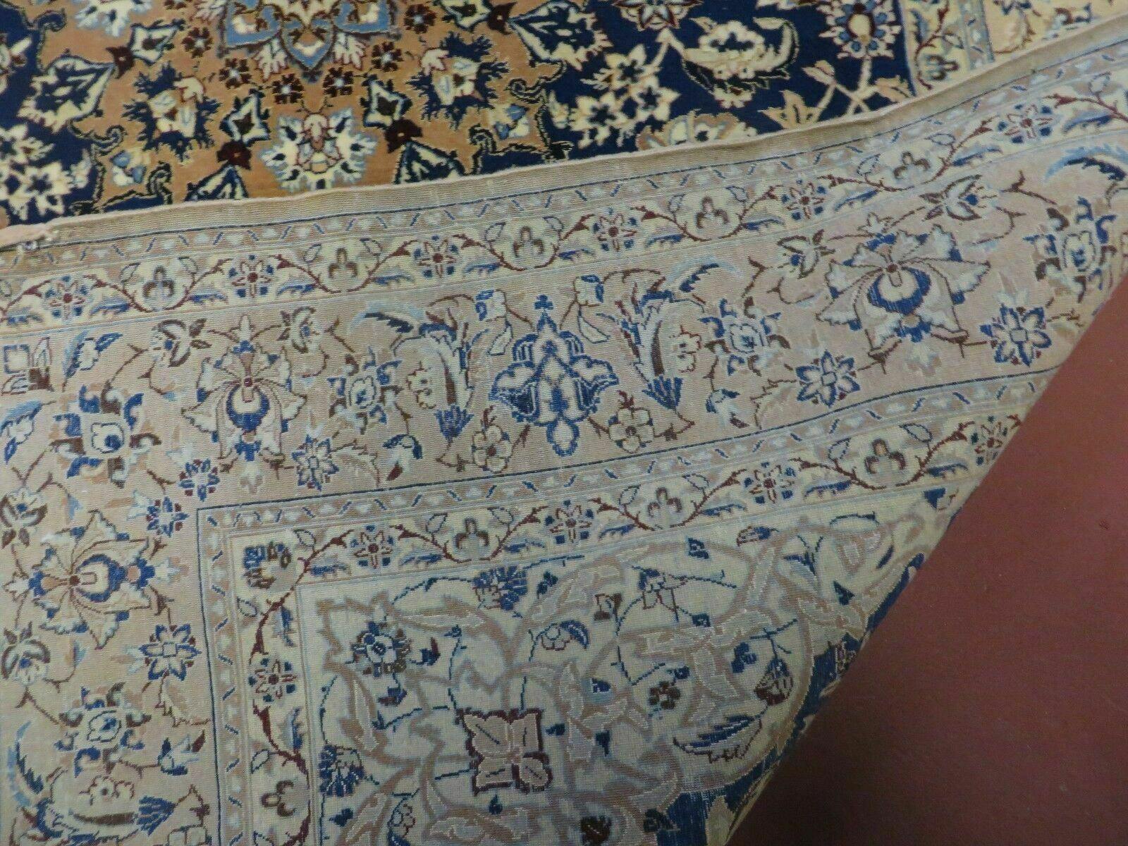 4' X 6' Handmade Ultra Fine India Floral Oriental Wool Silk Rug Hand Knotted - Nuvé