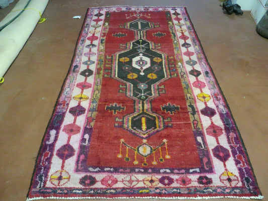 4' X 8' Antique Handmade Turkish Caucasian Kazak Design Wool Rug Veg Dyes Nice - Nuvé