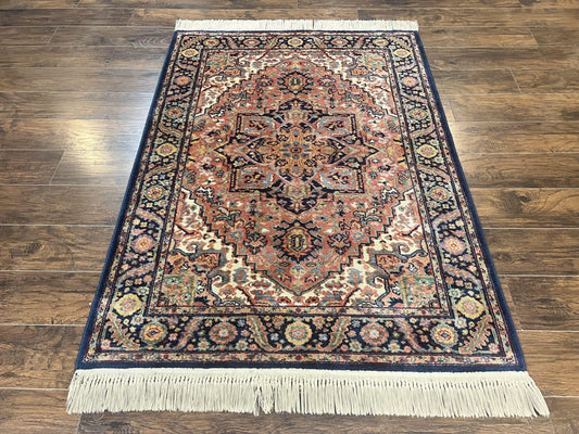 Karastan Rug 4x6, Karastan Heriz #726, Wool Pile Karastan Area Rug, Rare Hard to Find, Original 700 Series Vintage Discontinued Rug - Nuvé