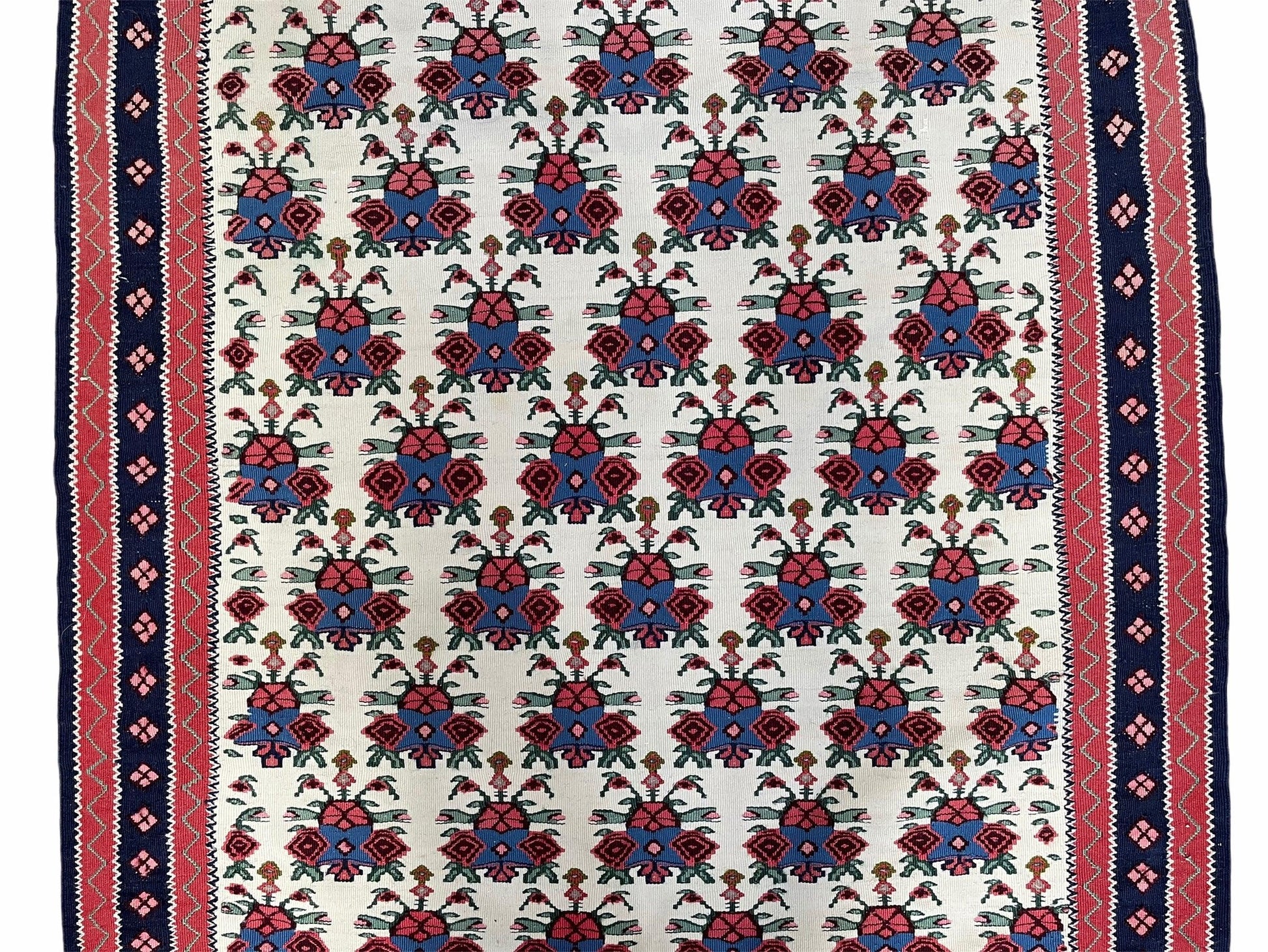 3x5 Vintage Kurdish Senneh Kilim Rug 3 x 5 Heirloom Rug Flatweave Antique Rug Playroom Rug Collectible Rug Beige Kilim - Nuvé