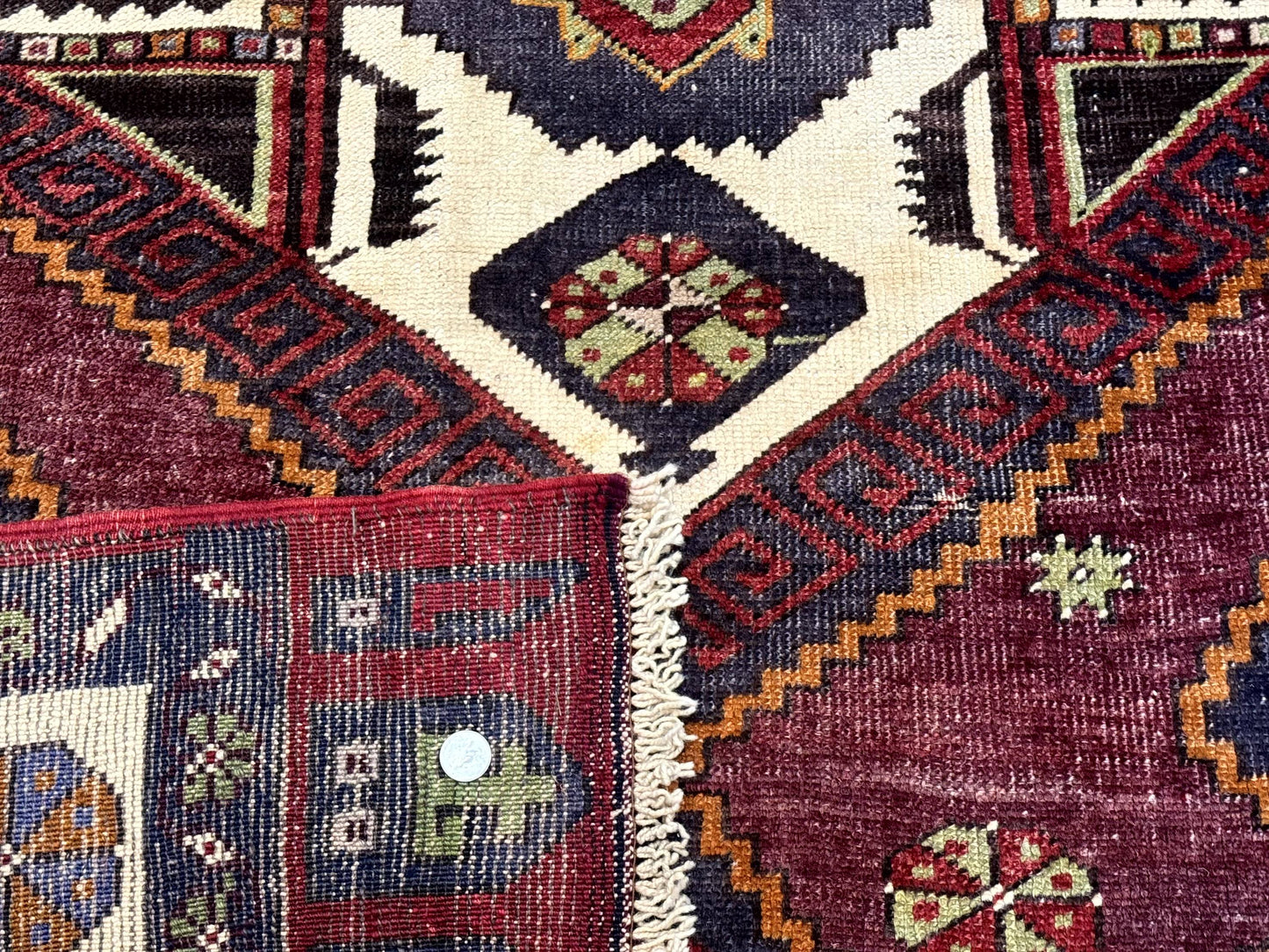 Turkish Kazak Rug 5x7, Geometric - Nuvé