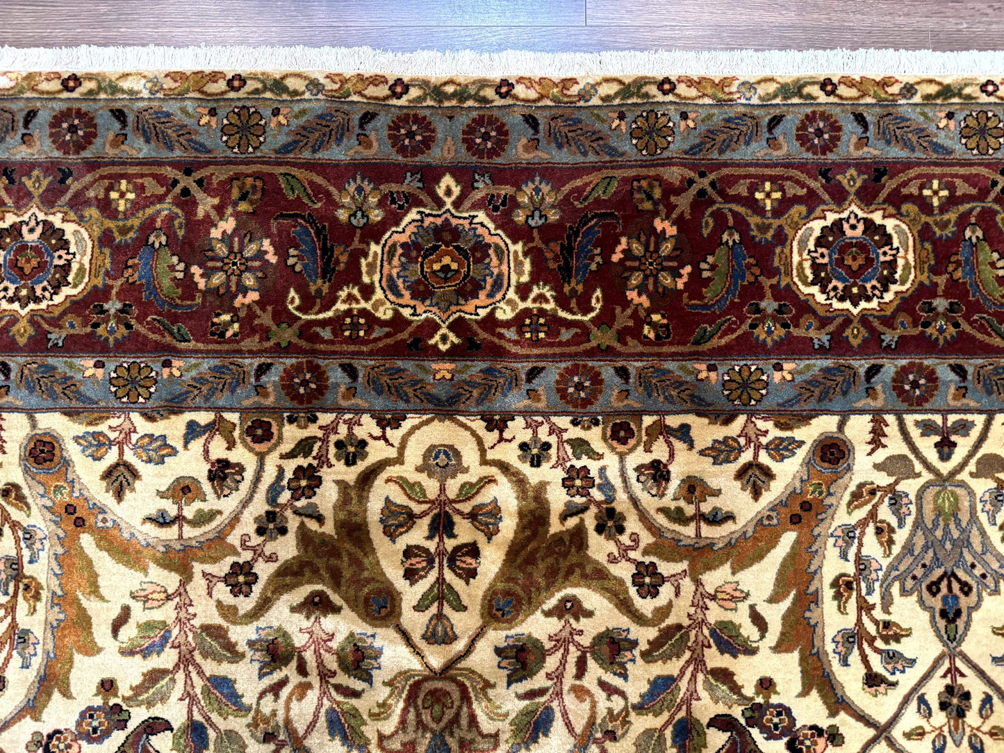 Persian Bidjar Rug 9x12 - Mustafi Allover Pattern - Traditional Carpet - Nuvé
