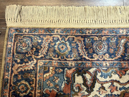 Karastan Rug 4x6, Vintage Karastan #744 Antique Serapi Pattern, Wool Pile, Original 700 Series Karastan Carpet - Nuvé
