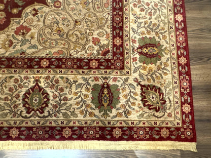 Karastan Rug 8.8 x 12, Antique Legends Royal Tabriz, Wool Pile, Vintage, Rare Design - Nuvé