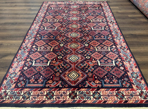 Karastan Rug 5x8, Yuruk Collection #530, Geometric Tribal Wool Pile Vintage Carpet - Nuvé