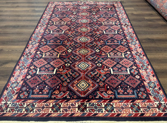 Karastan Rug 5x8, Yuruk Collection #530, Geometric Tribal Wool Pile Vintage Carpet - Nuvé