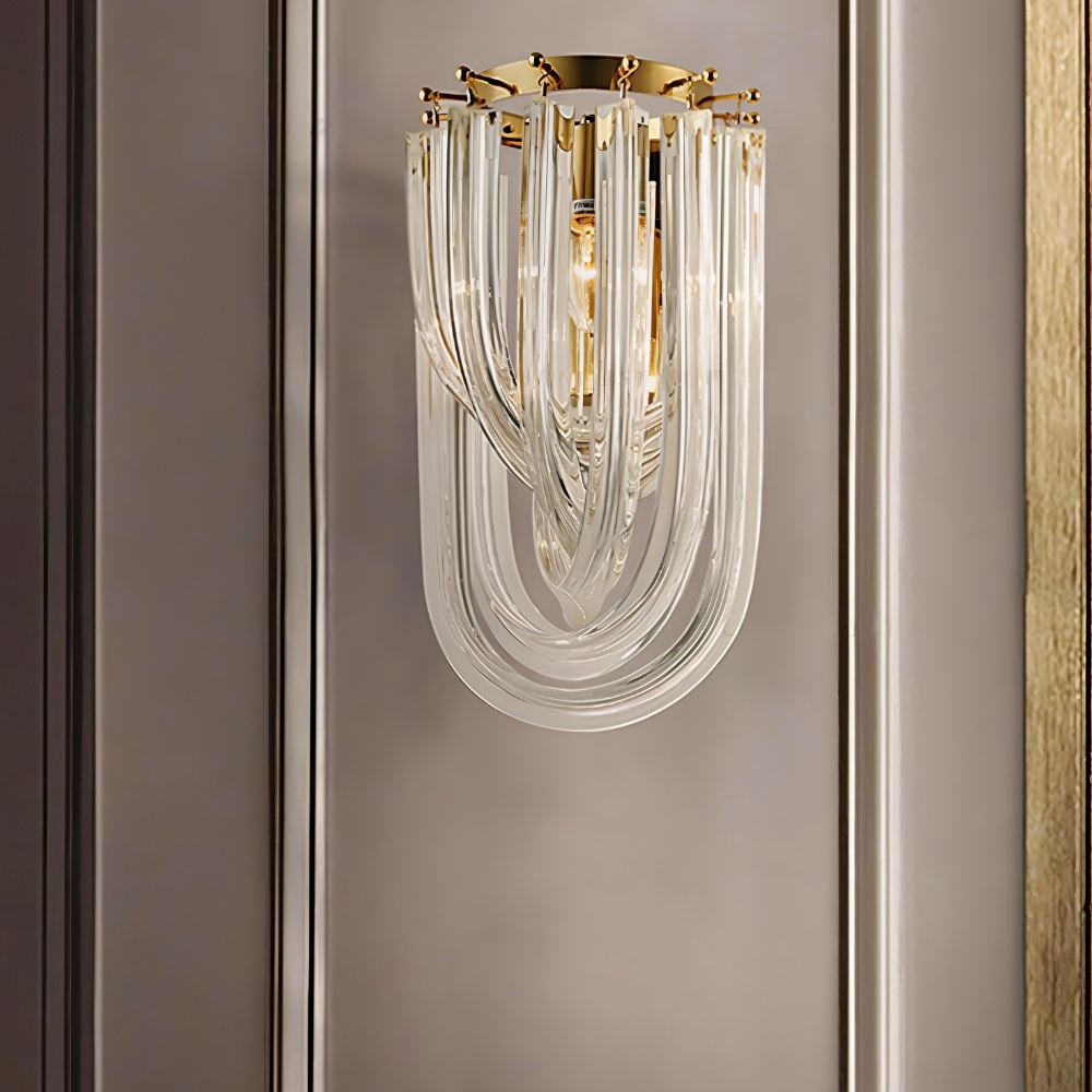 Danica Wall Lamp by Residence Supply, featuring sleek metal design with a modern finish and wall-mounted installation.