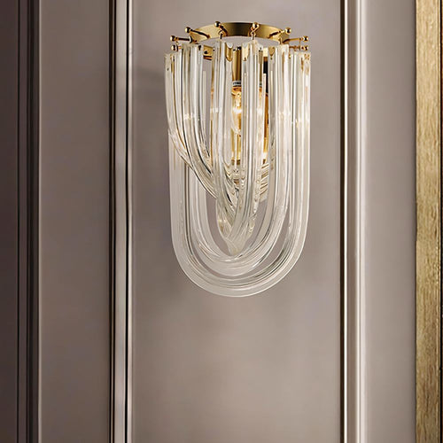 Danica Wall Lamp by Residence Supply, featuring sleek metal design with a modern finish and wall-mounted installation.