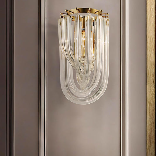 Danica Wall Lamp by Residence Supply, featuring sleek metal design with a modern finish and wall-mounted installation.
