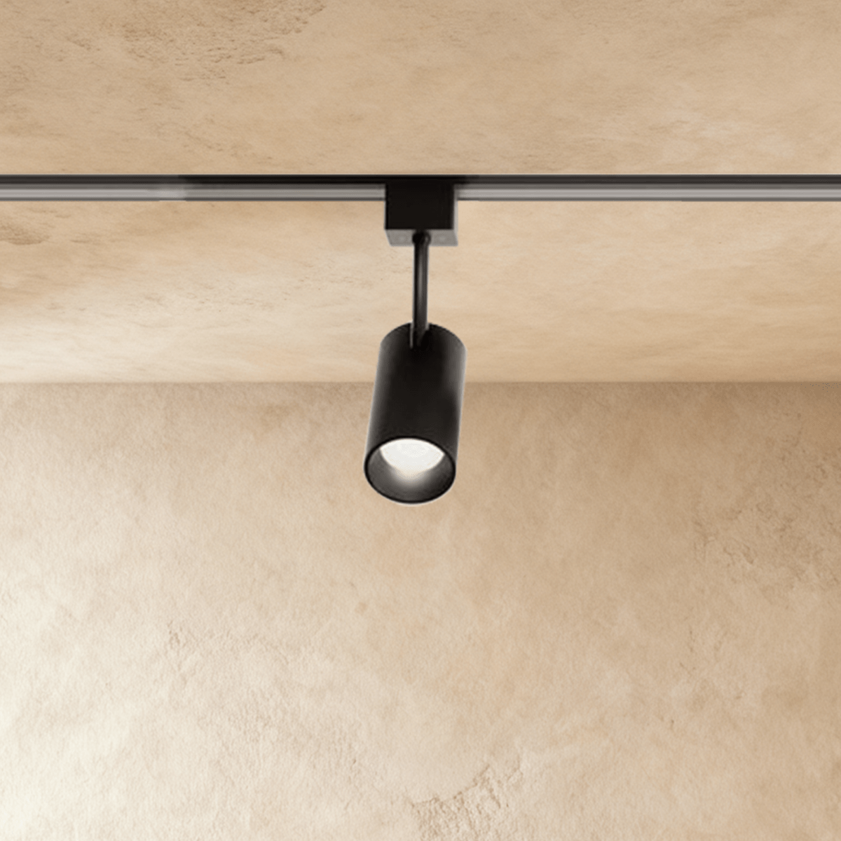Dawn Track Light System by Residence Supply with adjustable spotlight heads and modern design for accent lighting.