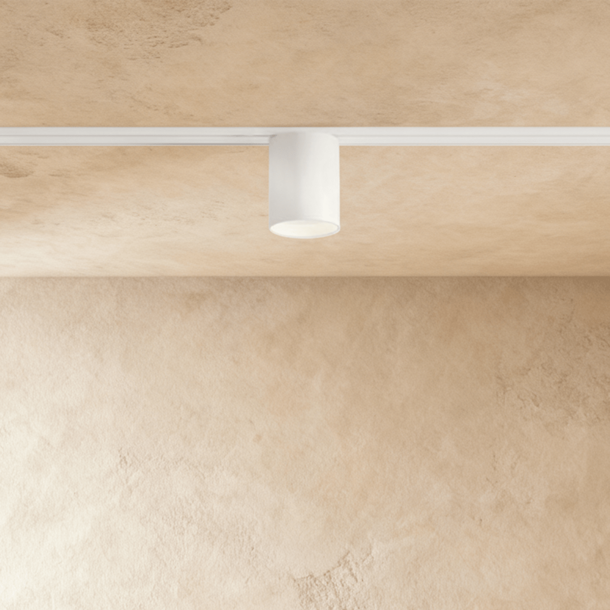 Modern Dawn Track Light System by Residence Supply featuring adjustable LED track lighting fixtures on a sleek metal track.