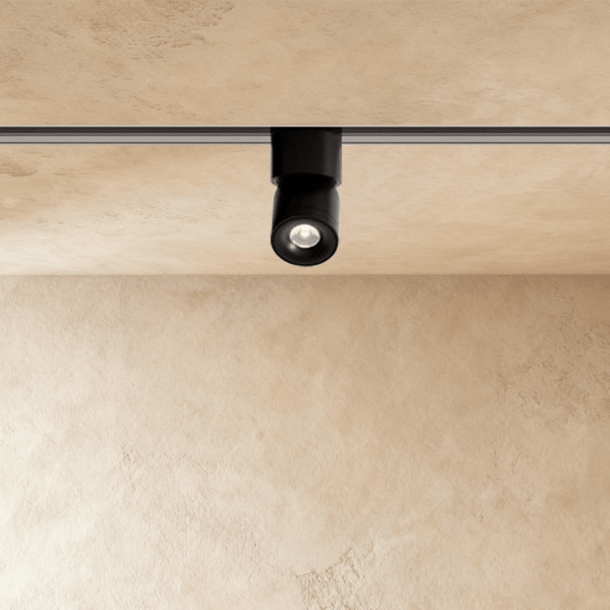 Dawn Track Light System by Residence Supply with adjustable spotlights and modern design for accent lighting.
