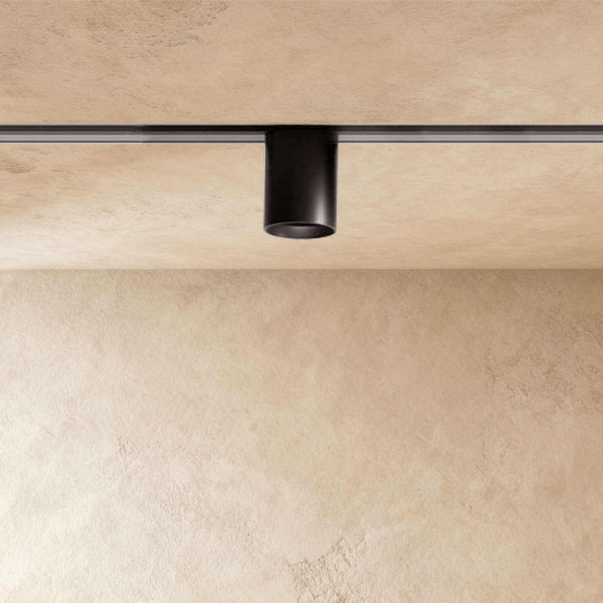 Dawn Track Light System by Residence Supply featuring adjustable spotlight heads on a sleek track lighting fixture.