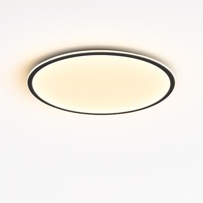 Modern Dayira ceiling light by Residence Supply featuring a sleek, minimalist design with a white finish and ambient lighting.