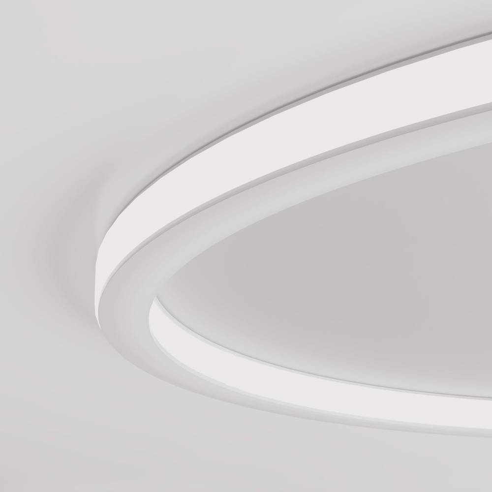 Modern Dayira ceiling light fixture by Residence Supply with a sleek design and warm illumination for living spaces.