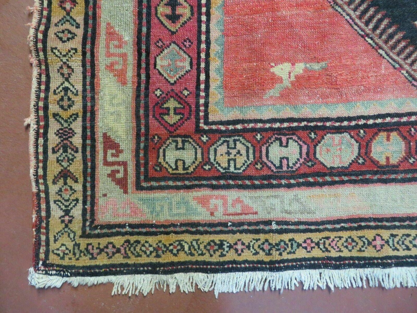 5' X 9' Antique Karabagh Caucasian Rug Handmade Wool Carpet Organic Dyes Nice - Nuvé